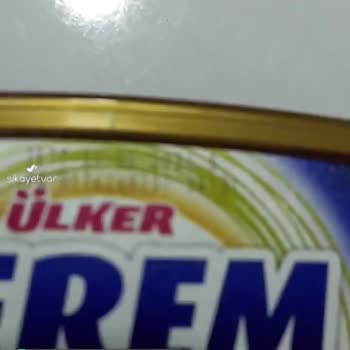 Ülker Etiket Basım Hatası