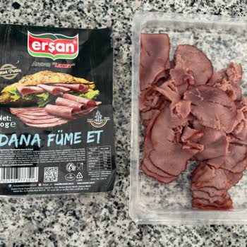 Migros Nişantaşı’nda Erşan Dana Tüme Et Ürününün Kötü Kokusu Gıda Güvenliğini Tehdit Ediyor