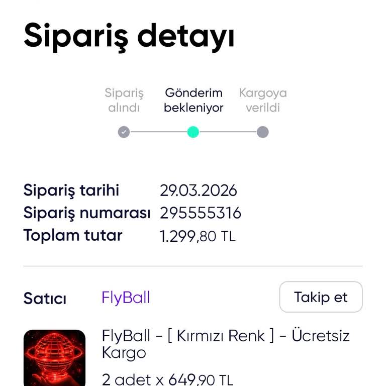 Teslim Edilmeyen Oyuncaklar Ve 1.299 TL Ücretin Hızlı İadesi