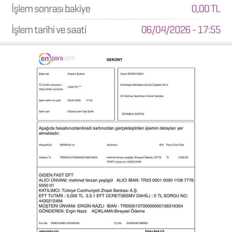 Bets10 Hesabına Yatırdığım 5.000 TL Görünmüyor Ve İade Talebi