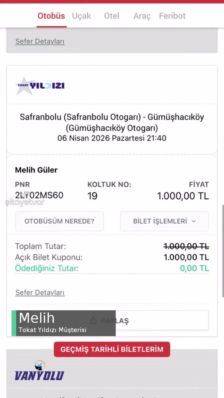 Tokat Yıldızı Ve Obilet Bilgi Alışverişi Ve Uyumsuzluğu videonun kapak resmi