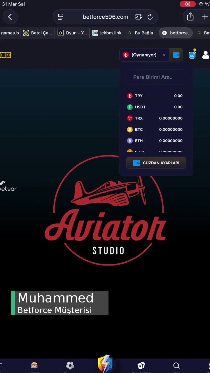 Betforce Aviatörde Bahis Aldıktan Sonra Oyuna Girmedi videonun kapak resmi