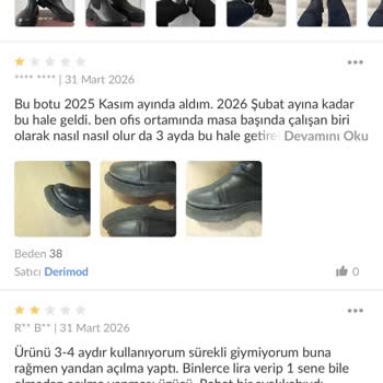 Derimod Botunda Yan Açılma Sorunu Ve Garanti Reddi