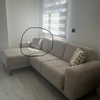 Kelebek Mobilya Kuşadası’nda Köşe Koltukta Eğik Sırt Ve Kumaş Toplanması Nedeniyle Değişim Talebi