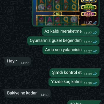 Canlı Bahis Şikayeti