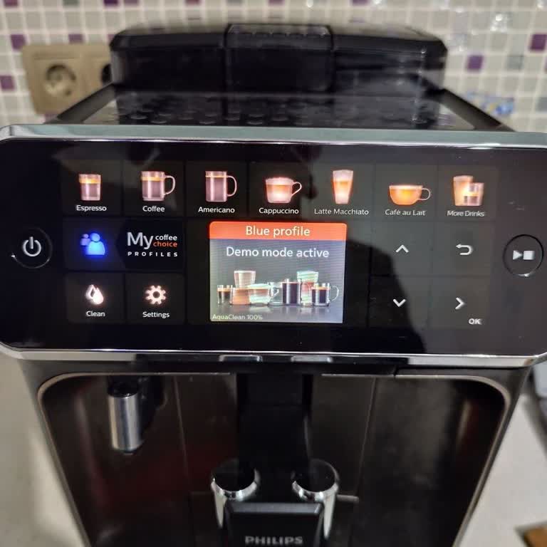Philips 5400 Kahve Makinesinde Error 11 Hatası Demo Modunda Takılı Kaldı
