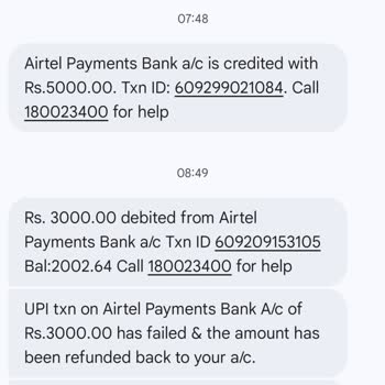 I Face gkexams Deposit Not Credited After UPI Payment