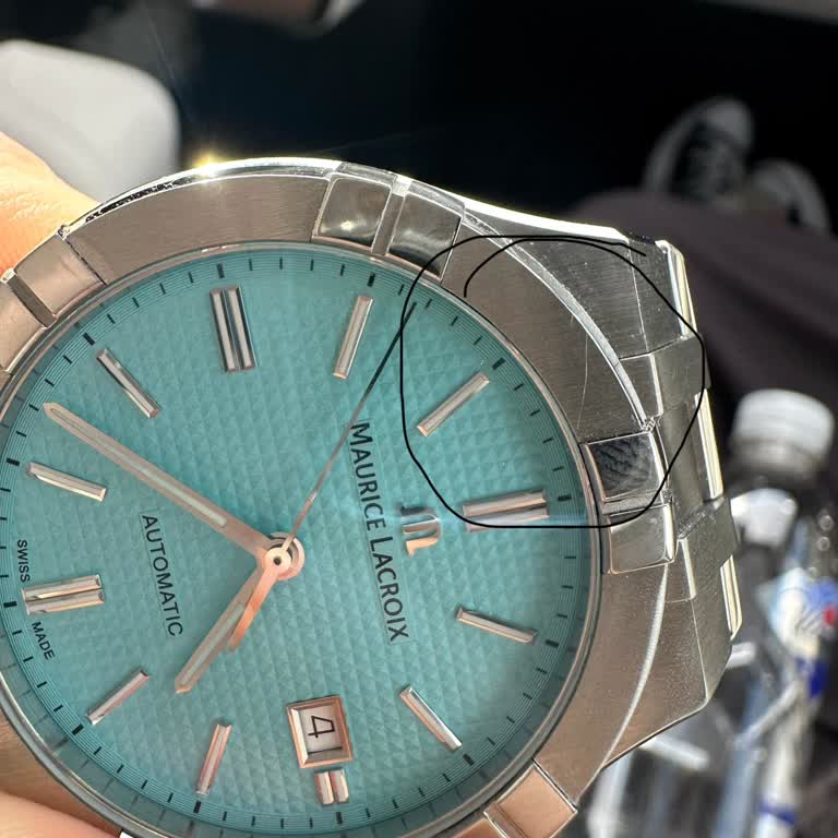 Maurice Lacroix Saatindeki Çizik Ve Rodaj Bozukluğuna Değişim Ve İade Reddedildi