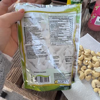 Satın Aldığım Çiğ Kaju Fıstığının İçinde Yabancı Cisim Bulunması