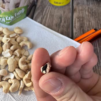 Satın Aldığım Çiğ Kaju Fıstığının İçinde Yabancı Cisim Bulunması