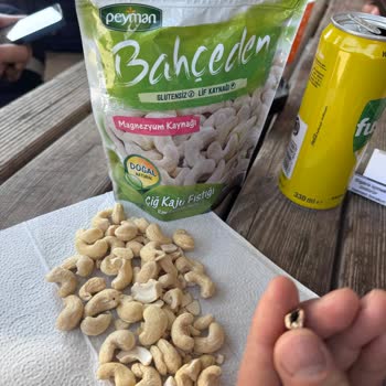 Satın Aldığım Çiğ Kaju Fıstığının İçinde Yabancı Cisim Bulunması