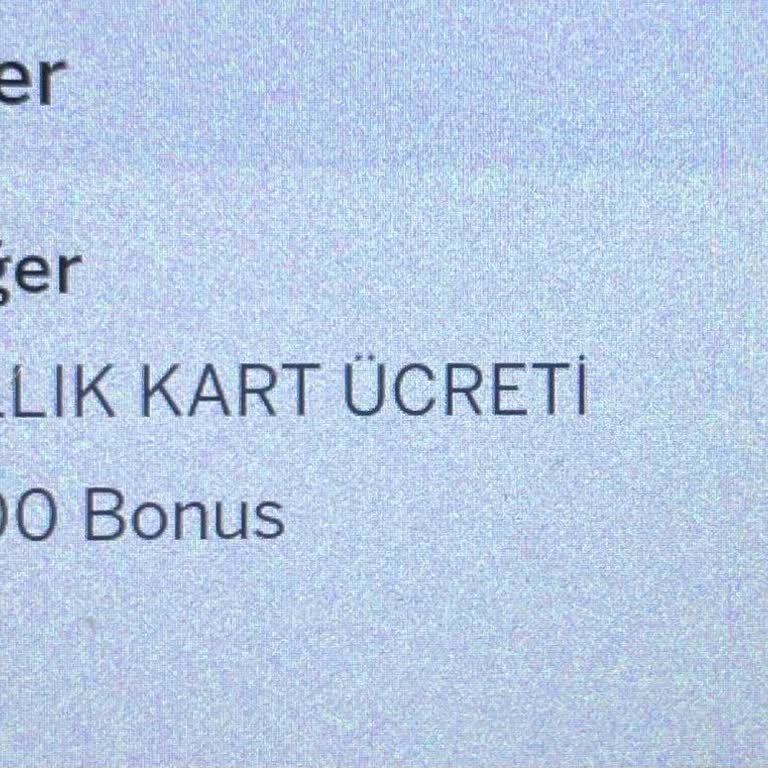 Garanti Bonus Kartı Yıllık Ücretinin Haksız Kesintisi Ve İade Talebi