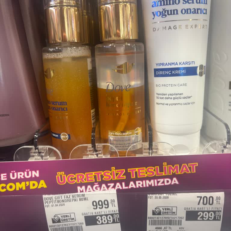 Dove Saç Yağının İçeriği Büyük Oranla Su Olduğu İçin Güven Sarsıldı