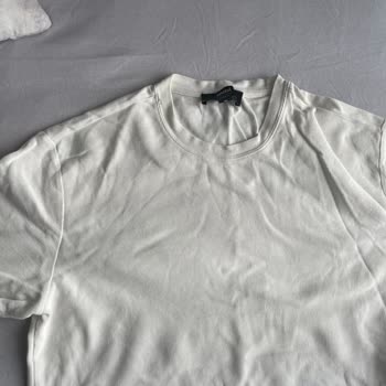 Mavi Premium T-Shirt İlk Yıkamada İki Beden Çekti