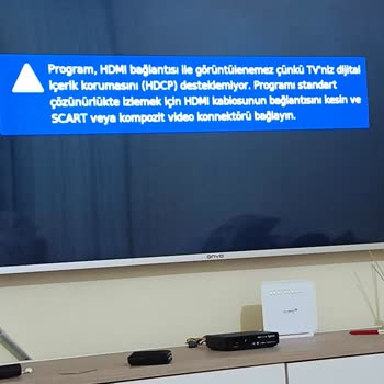 HDCP Hatası İçin Ücretsiz Teknik Servis Talebi