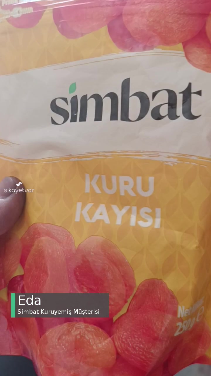 Simbat Kuruyemiş Kuru Kayısıdan Kıl Çıktı! videonun kapak resmi