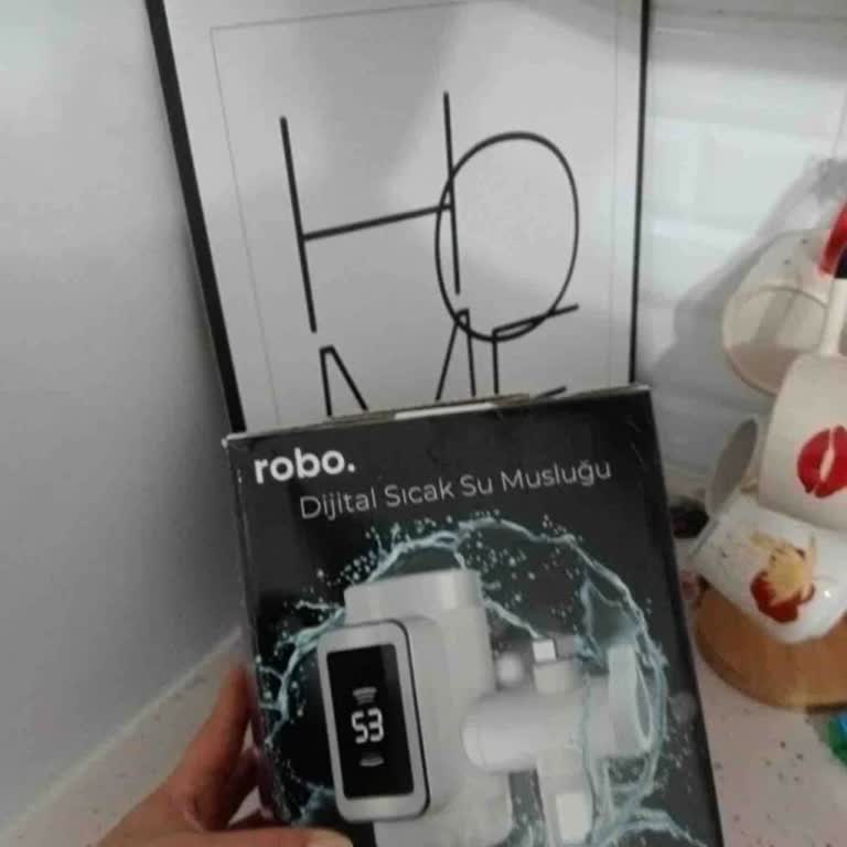 Eksik Parça Ve İade Reddi Nedeniyle Kullanılamaz Robo Dijital Sıcak Su Musluğu