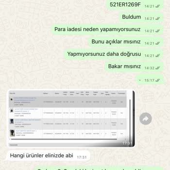 Eksik Gönderim Ve İade Sorununda Uzun Süreli Yanıtsızlık