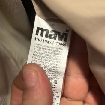 Mavi Montunda Dikiş Kopma Sorunu Değişim Veya İade Talebi