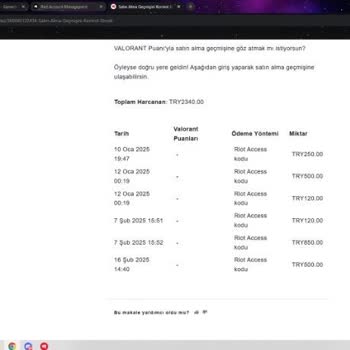 Satın Alınan Boş Valorant Hesabı Banlandı, 2600 TL’lik Harcamam Boşa Gitti