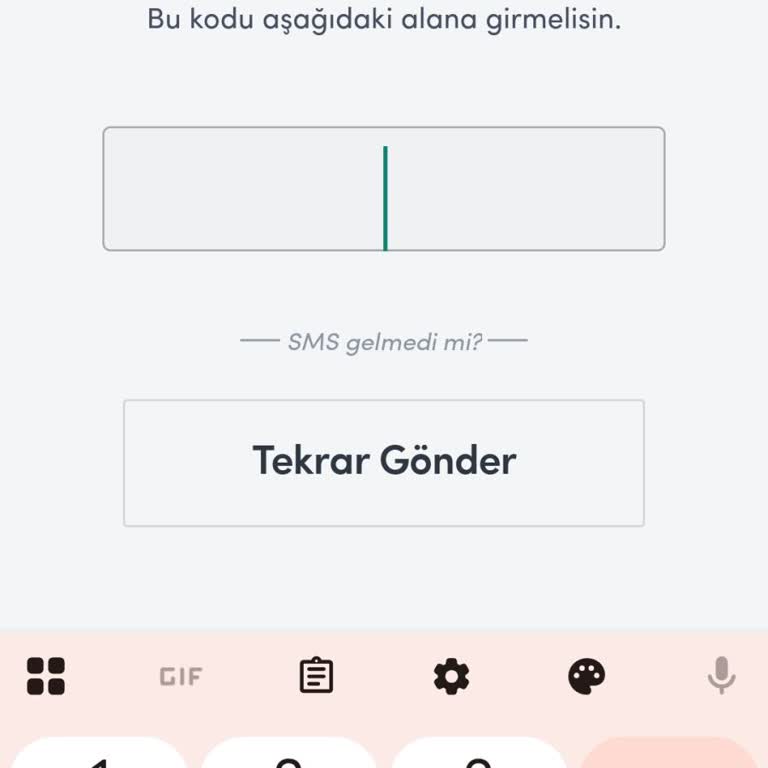 SMS Doğrulama Kodu Gelmediği İçin Hesap Kullanılamıyor