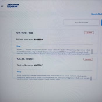 Hasarsızlık Kademesinin Yeni Sigorta Poliçesine Aktarılamaması