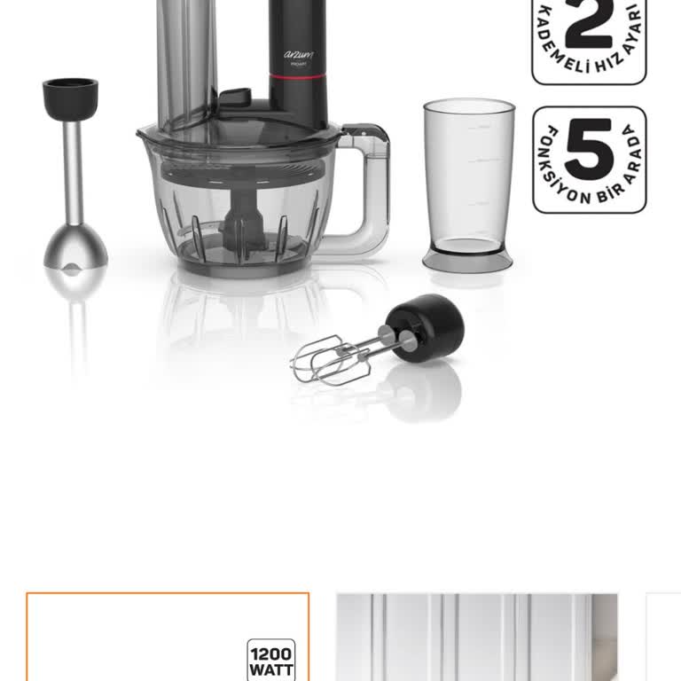 Arzum Ar1149 Proart Multi Blender Seti Bozuldu, Garanti Dışı Parça Değişim Ücreti Talebi