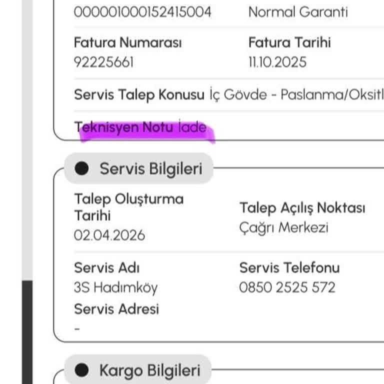Sistemdeki Hata Nedeniyle Muadil Tencere Seçimi Yapılamıyor Ve İade/Değişim İşlemi Tamamlanamıyor