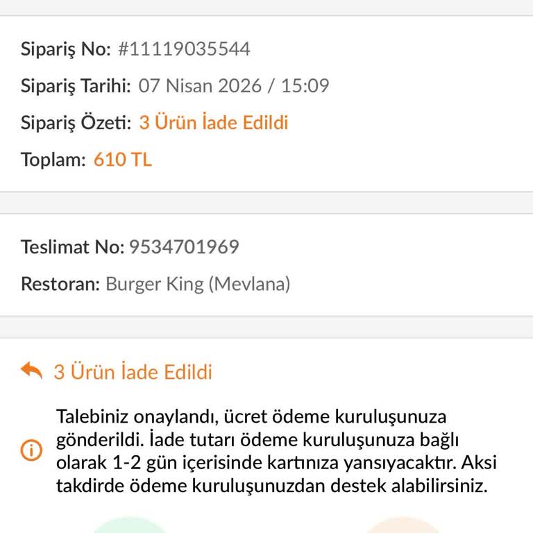 Teslim Edilmemiş Sipariş Ve Yanıltıcı Asistan Yaklaşımı