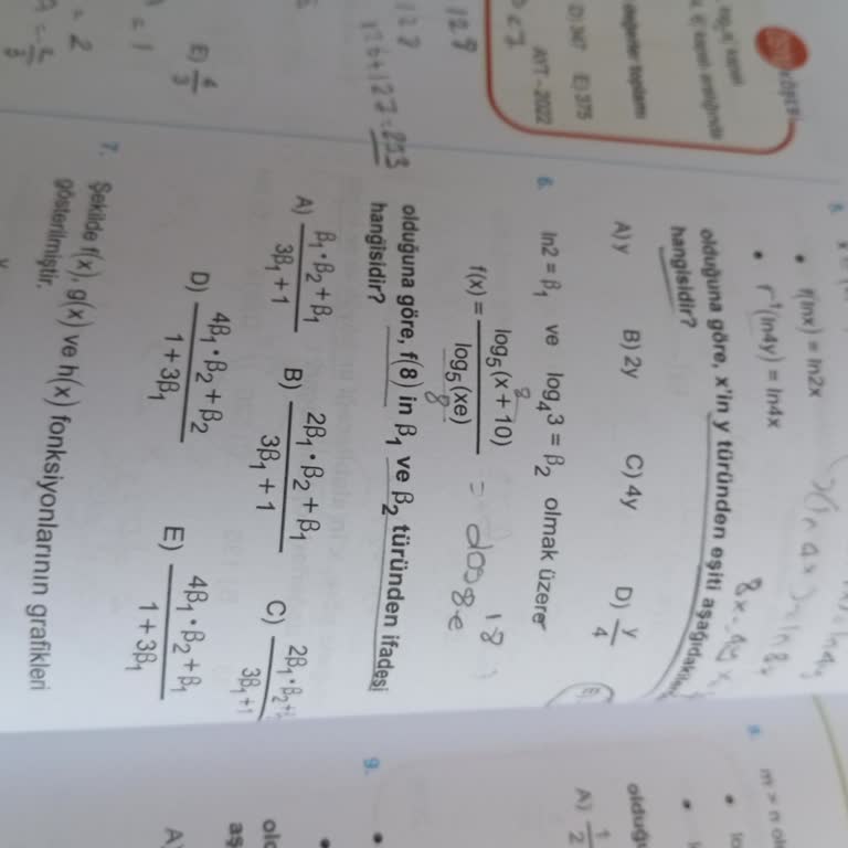 AYT Matematik Kitabının Sayfa Tasarımında İşlem Alanı Yetersiz