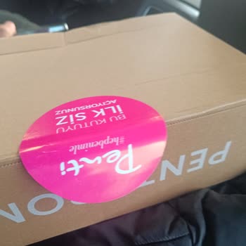 Hepsijet Teslimindeki Açılmış Güvenlik Etiketi