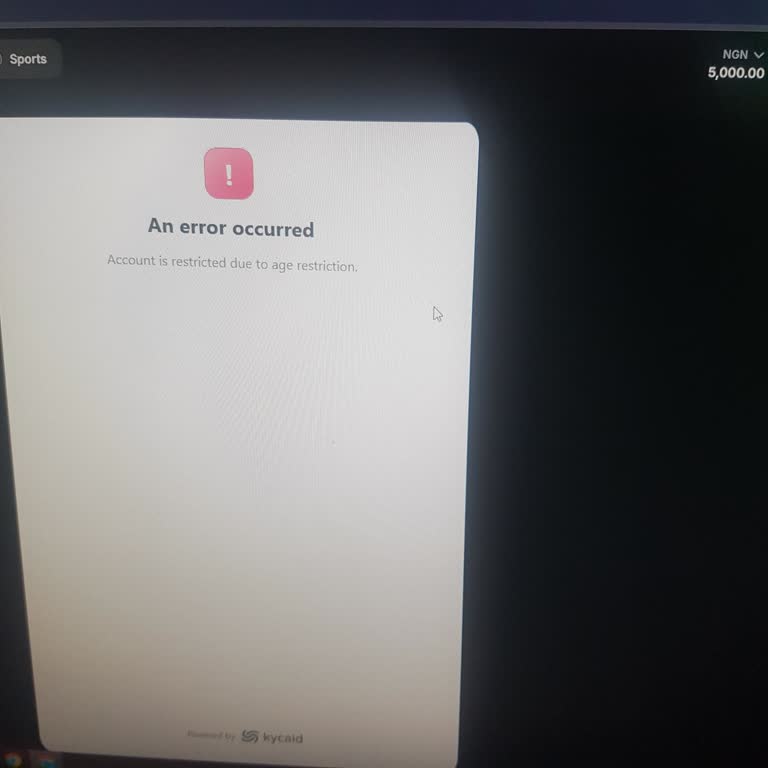I Face 1win Account Restricted And Cannot Access My Deposit