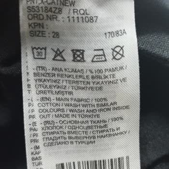 Rahat Kalıp Pantolon Baggy Gönderildi Ve Kupon İptal Edildi