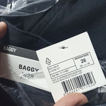 Rahat Kalıp Pantolon Baggy Gönderildi Ve Kupon İptal Edildi