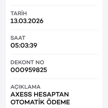 Akbank 12 Mart Son Gün Bildirimi Yok, 13 Mart'ta Otomatik Çekim Ve Faiz İtirazı