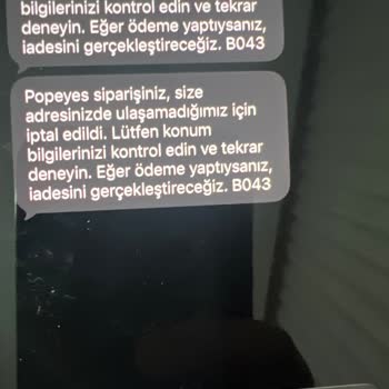 Adres Kayıt Sorunları Nedeniyle Tekrarlayan Sipariş İptalleri Ve Müşteri Hizmetlerine Ulaşılamaması