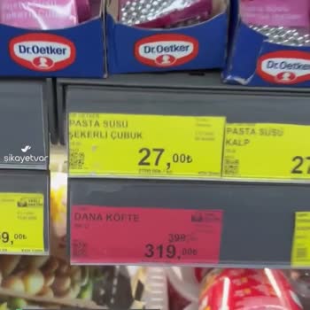 BİM Markette Etiket Fiyatı İle Kasa Fiyatı Farklı!