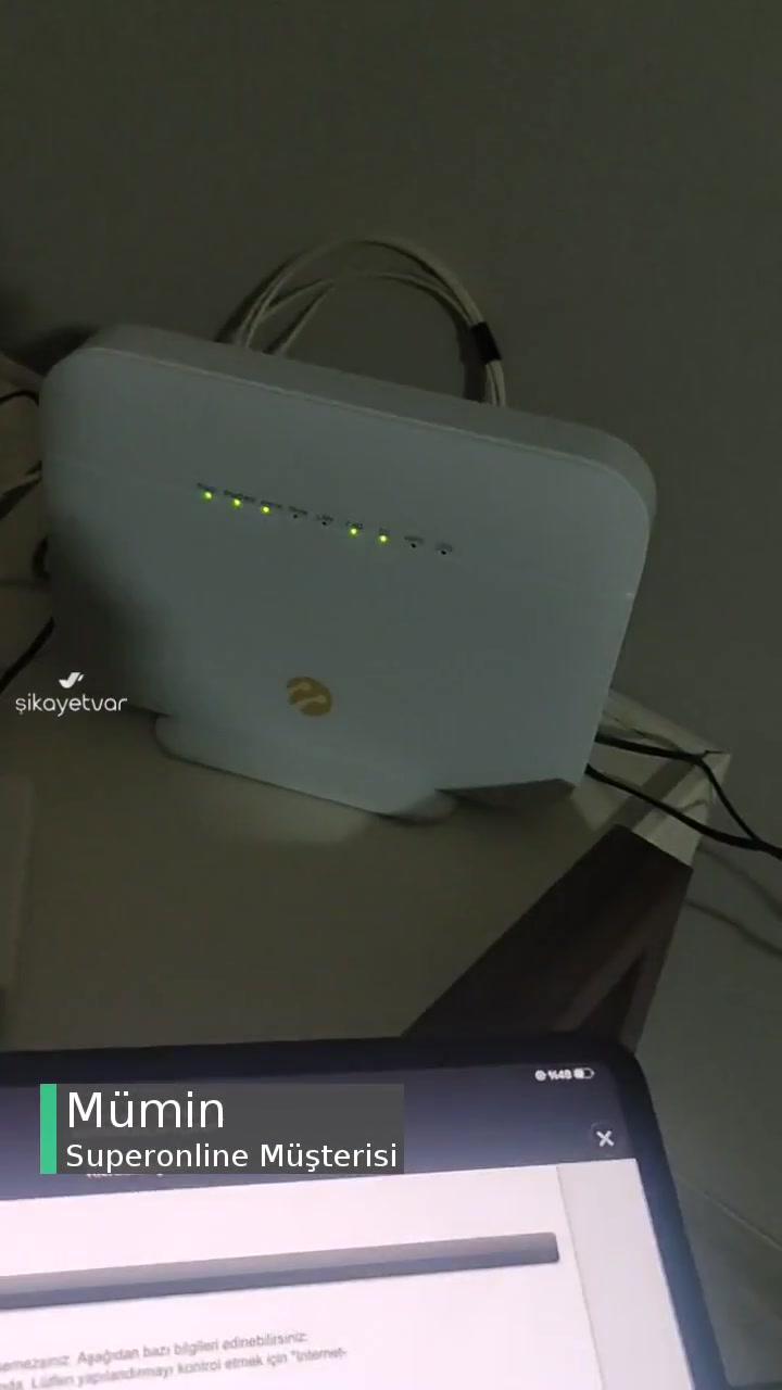 Superonline Evde İnternet Bağlantı Sorunu, Yetkililerin İlgisizliği videonun kapak resmi