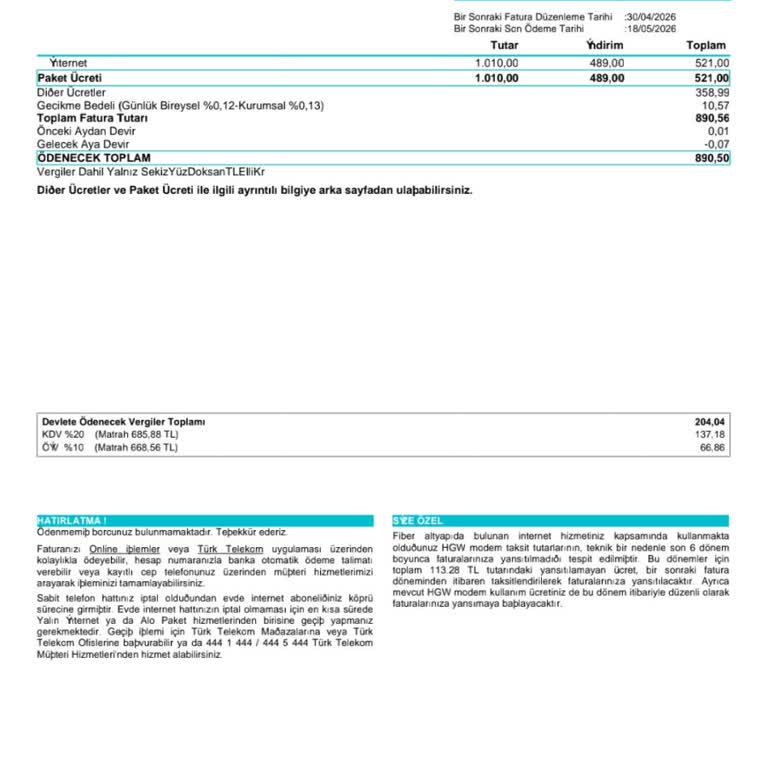 Kapama Bedeli Haksızdır Ve İptal Talebi