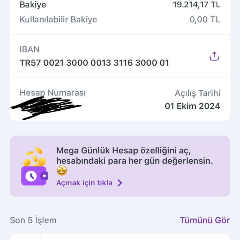 Tom Bank'ta Kullanılabilir Bakiye Sıfır Gösteriyor Ve Transfer Engellendi