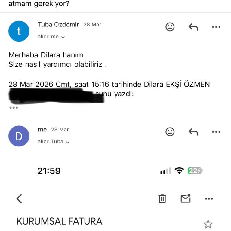 Yurtiçi Kargo Ücretine Rağmen Aras Kargo Gönderimi, Hatalı Fatura Ve İletişim Sorunu