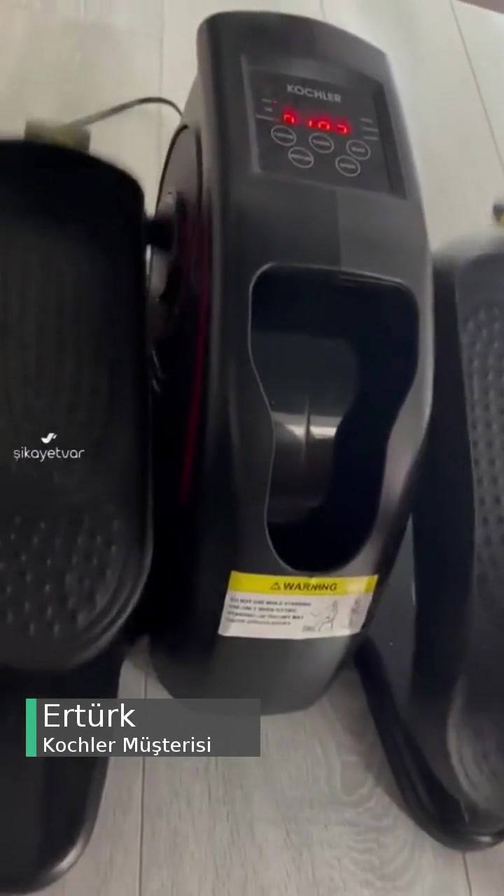 Kochler Vibrolegs Eliptik Kondisyon Bisikleti Kalite Sorunu videonun kapak resmi