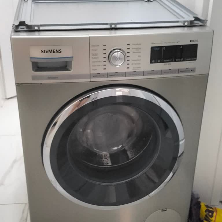 Siemens IQ700 Çamaşır Makinesinde Sıkma Sorunu Çözülmedi