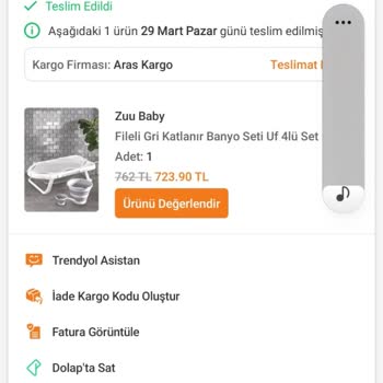 Teslim Edilmediği Görünen Kargo Ve Geri Ödenmeyen 723,90 TL Ücretine Şikayet
