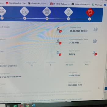 Teslim Edilmediği Görünen Kargo Ve Geri Ödenmeyen 723,90 TL Ücretine Şikayet