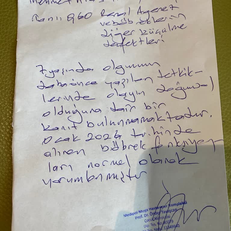 Mapfre Tamamlayıcı Sağlık Sigortası Çocuğumun İleri Tetkiklerini Teminat Dışı Sayıyor