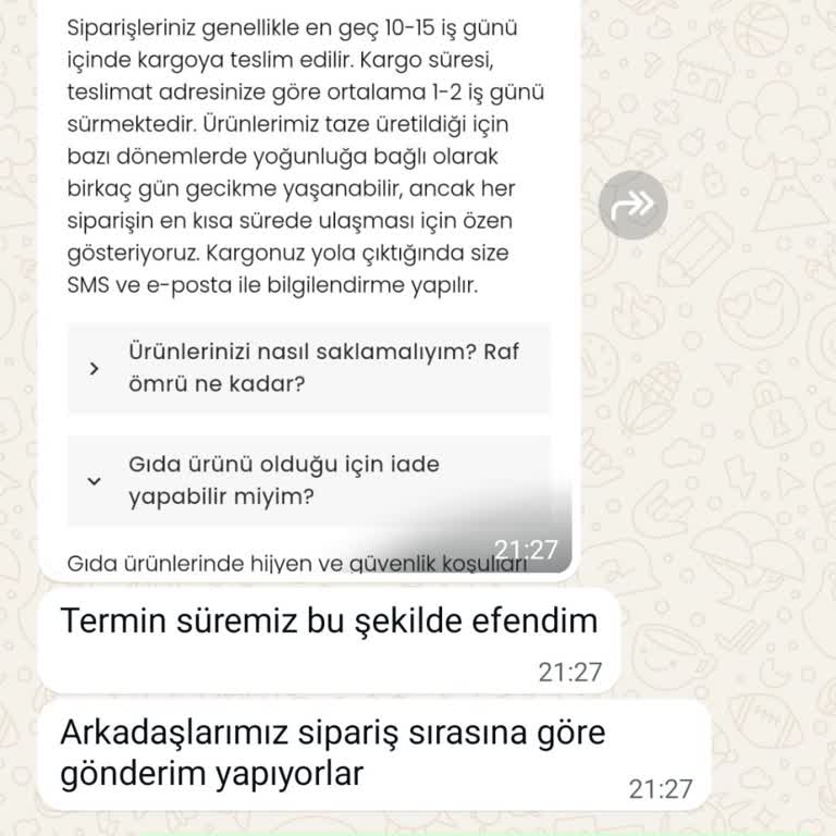 Kredi Kartı İle Ödenen 3.250 TL’lik Sipariş Gönderilmedi Ve İade Talep Ediliyor
