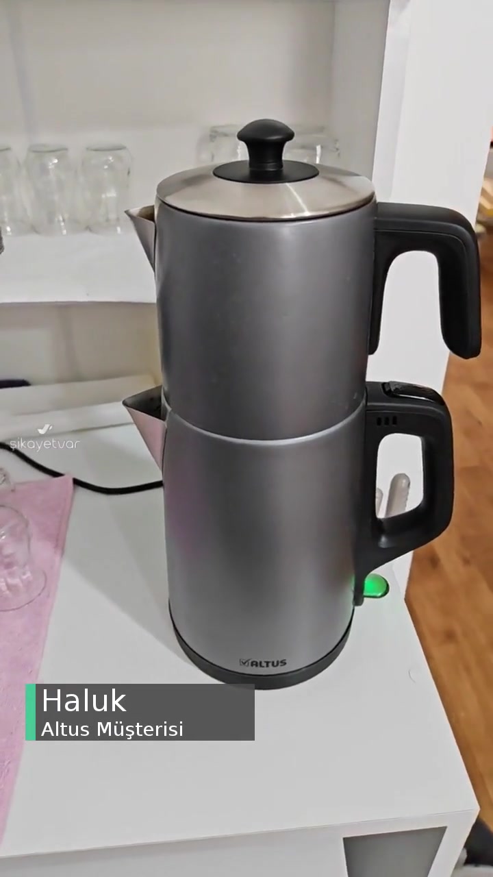 Altus AL 4234 G Çay Makinesi Demliği Sızdırıyor! videonun kapak resmi