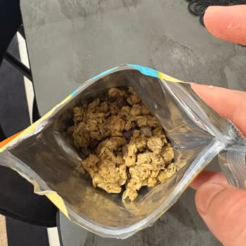 Burch Granola Ürününün Renk Ve Kıvam Sorunu Nedeniyle Tüketilemedi Ve Ziyan Oldu