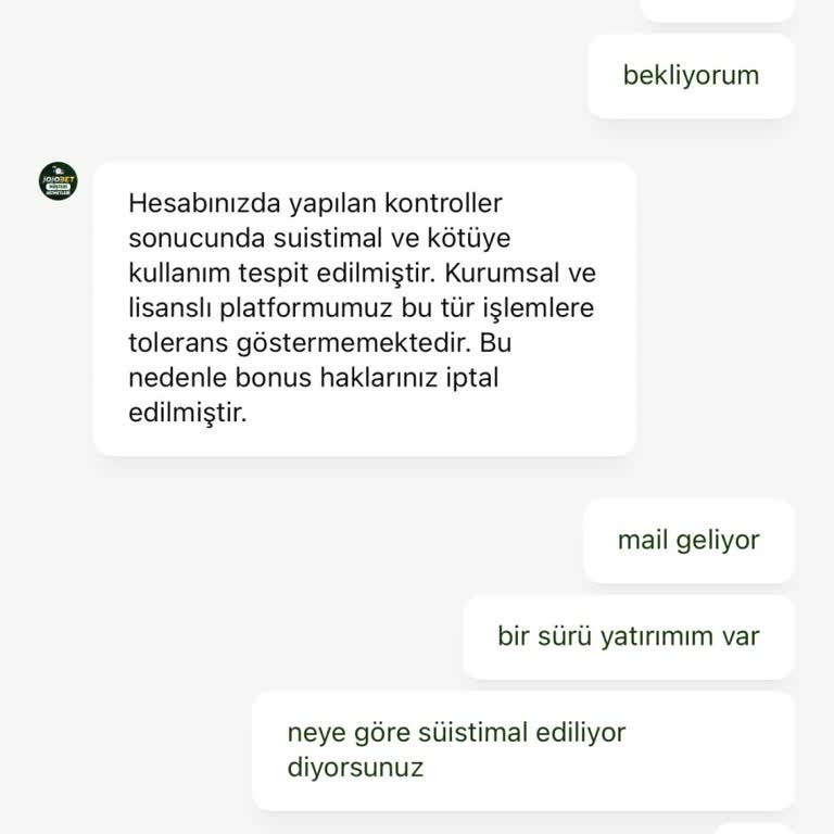 Doğum Günü Bonusumun Haksızca İptali Ve Açıklama Talebi